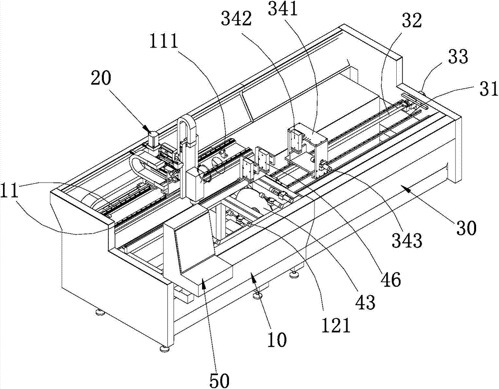 Numerically-controlled drilling and milling machine