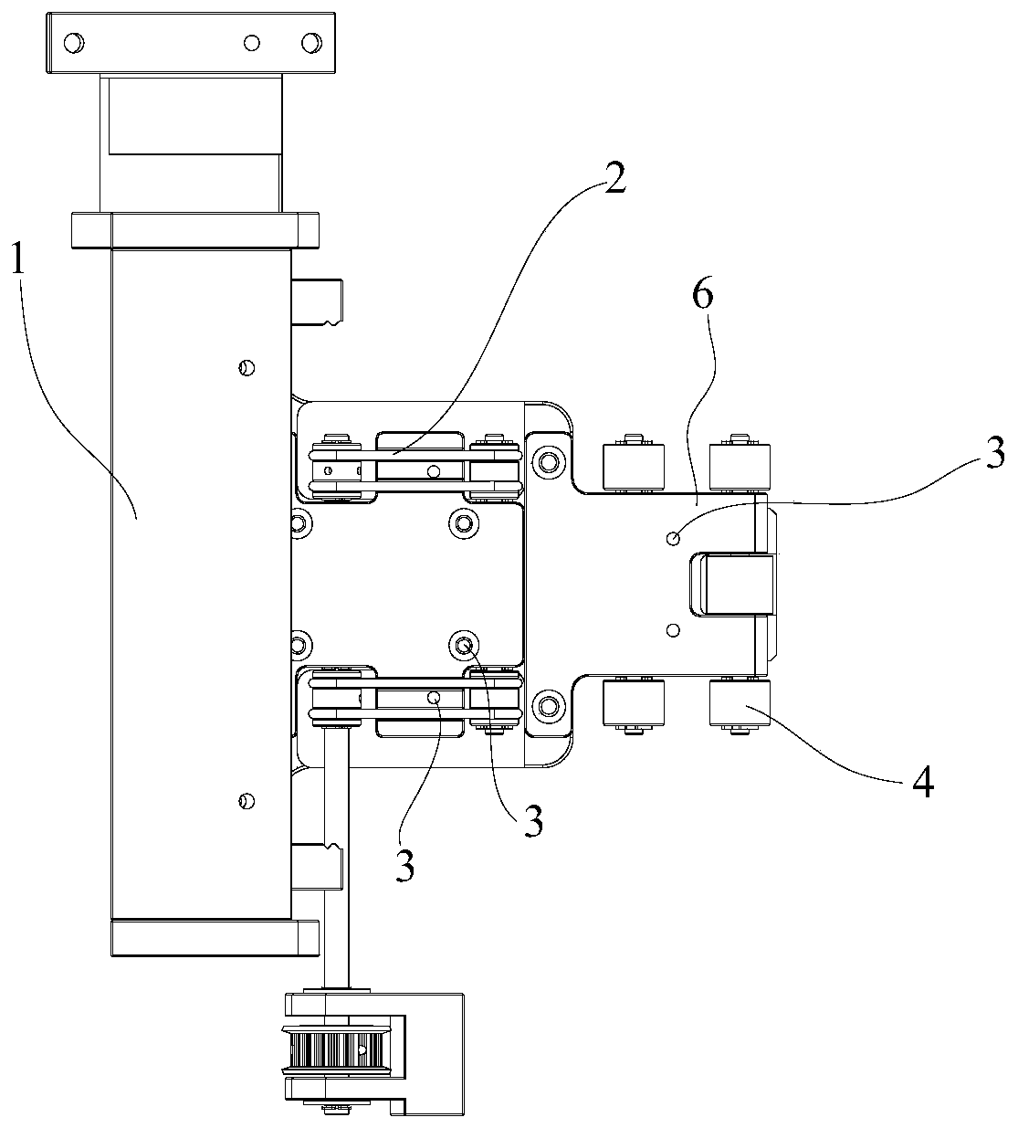 A device for slicing silicon wafers