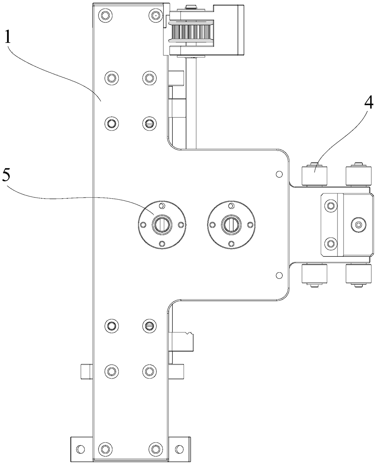 A device for slicing silicon wafers