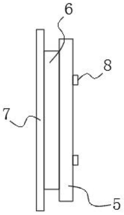 Operation method of detachable mold trolley device for autoclaved aerated concrete block side plates