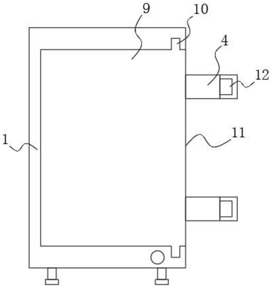 Operation method of detachable mold trolley device for autoclaved aerated concrete block side plates