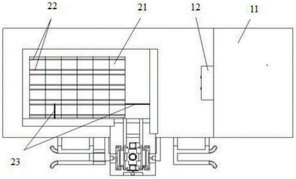 Rotary automatic traffic road cone collecting and placing vehicle and collecting and placing method