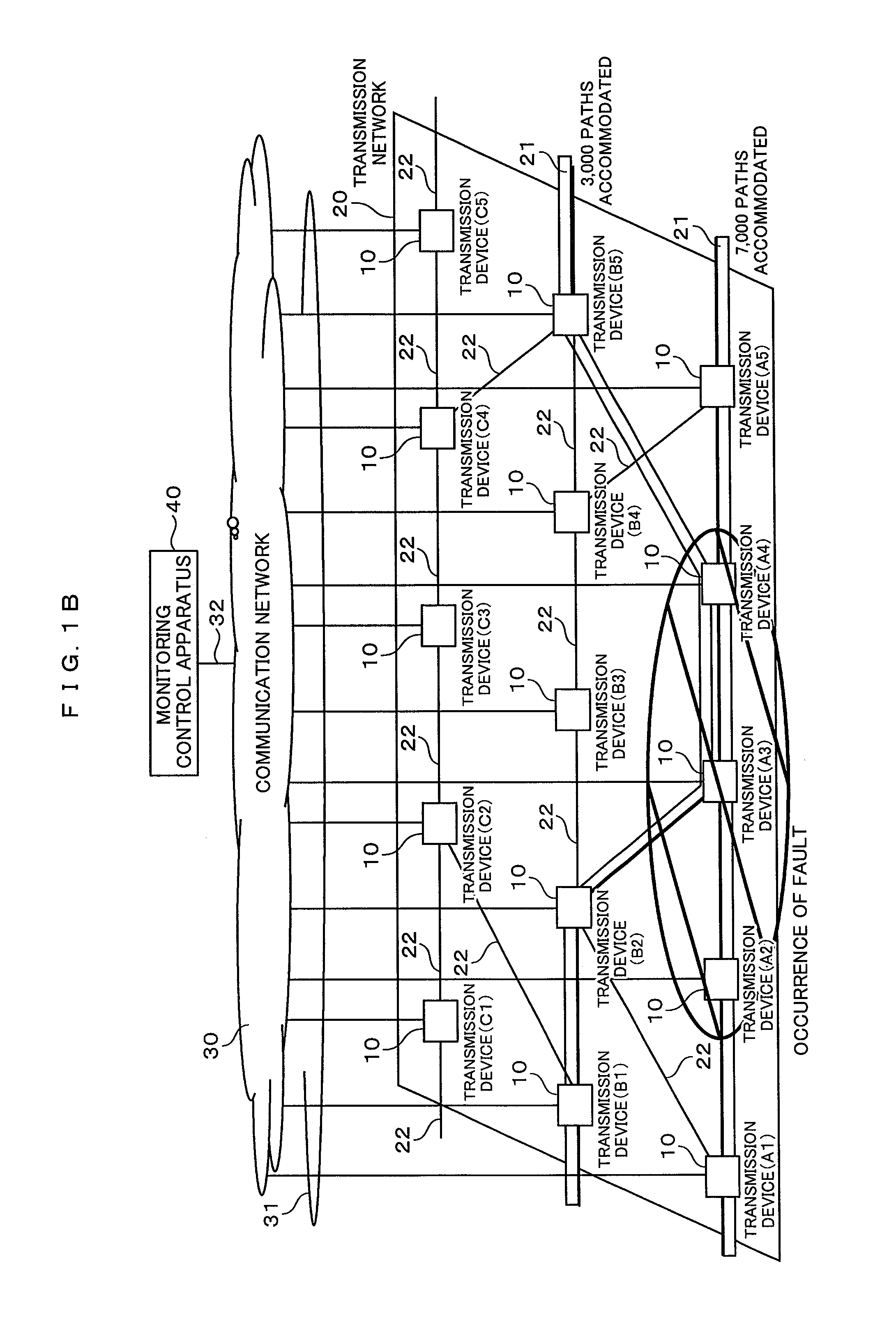 Detour path calculation method in emergency