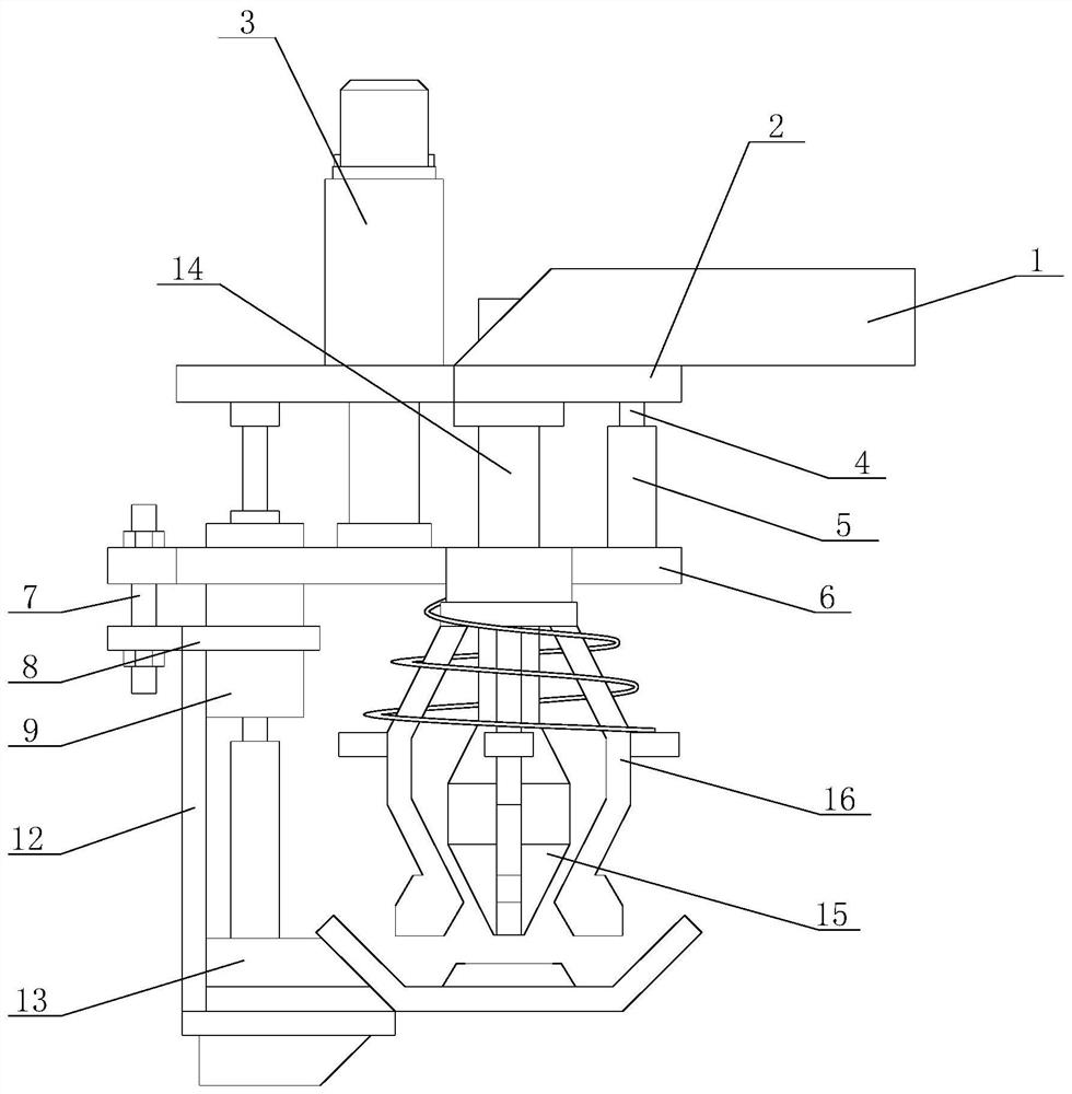 3D printer with automatic clearing function