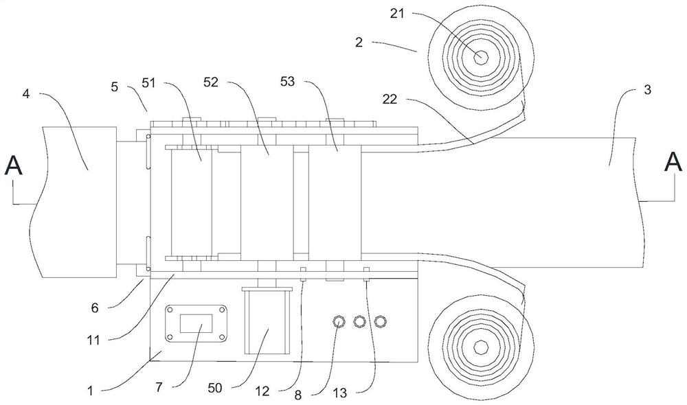 Mechanical fixed-distance separation device