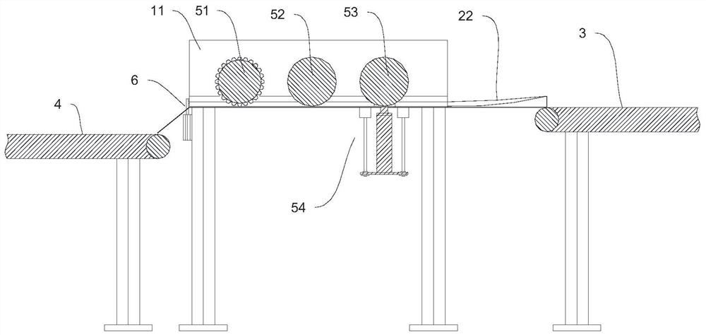 Mechanical fixed-distance separation device