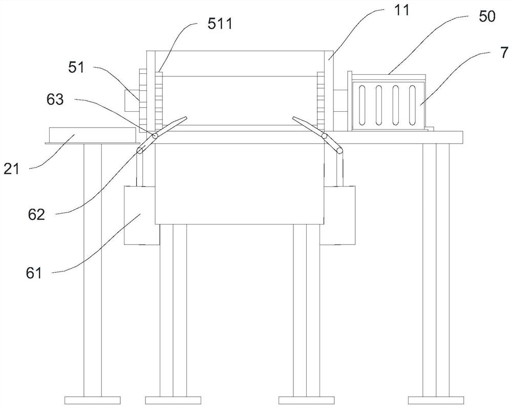 Mechanical fixed-distance separation device