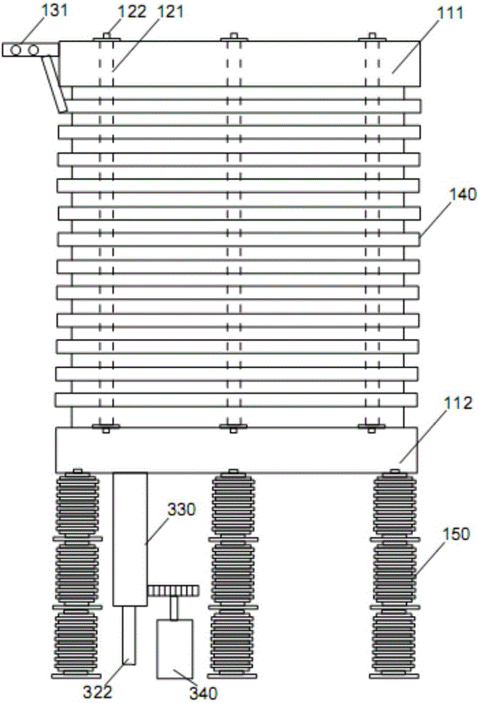 A multi-shift dry-type air-core reactor