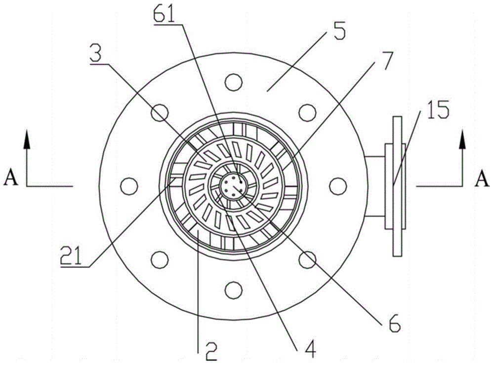 Dual-fuel nozzle structure of gas turbine