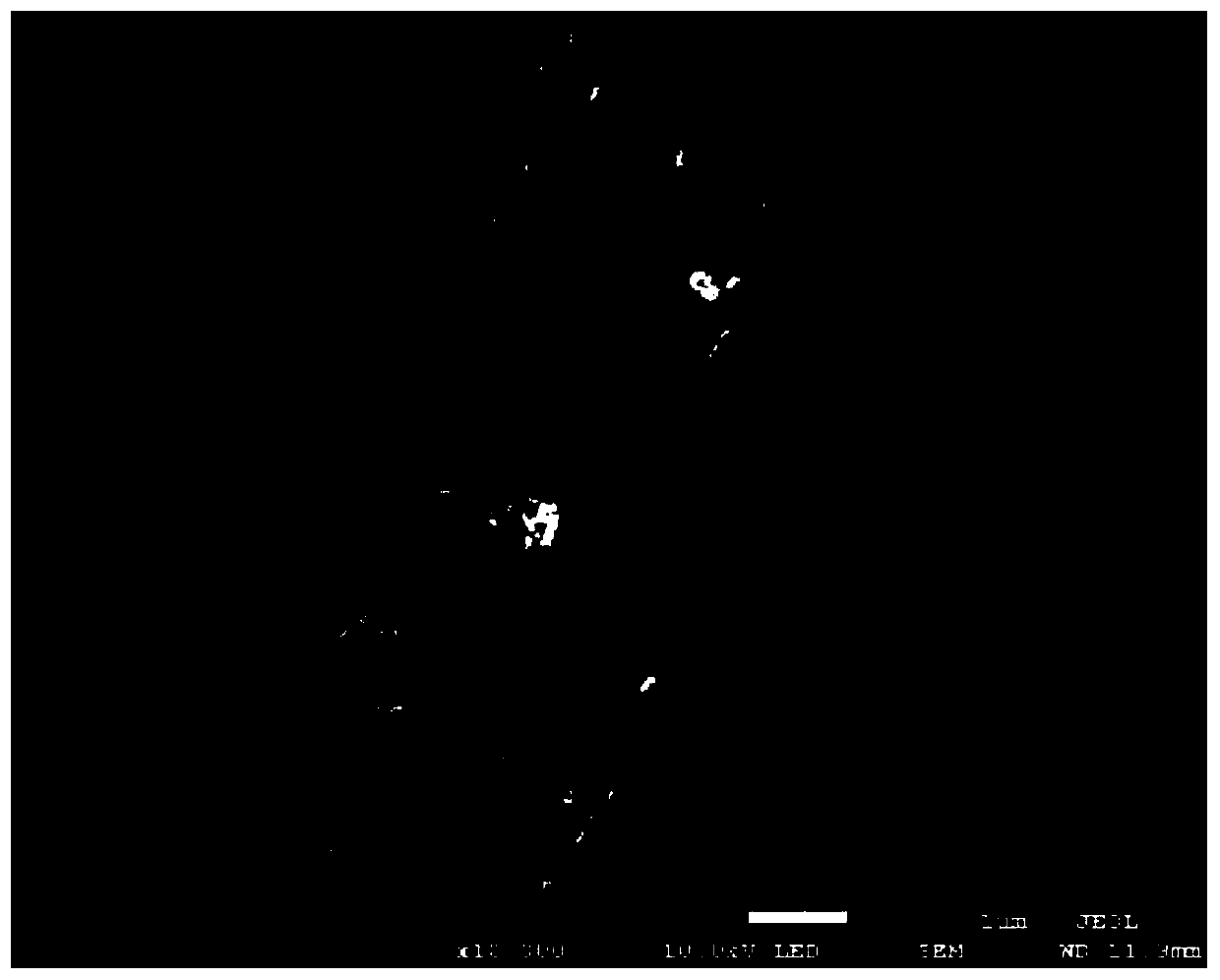 Chitosan-manganese dioxide composite adsorption material and preparation method thereof