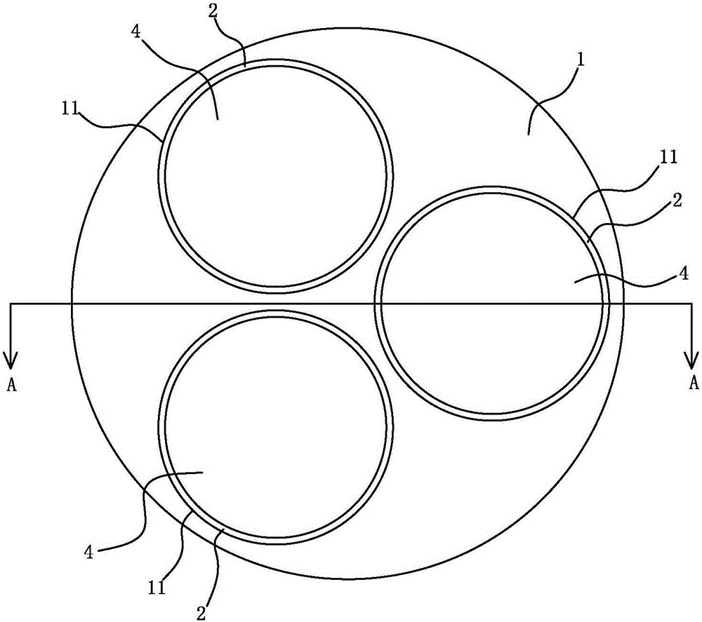 SiC epitaxial growth master disk structure with satellite disks auto-rotating