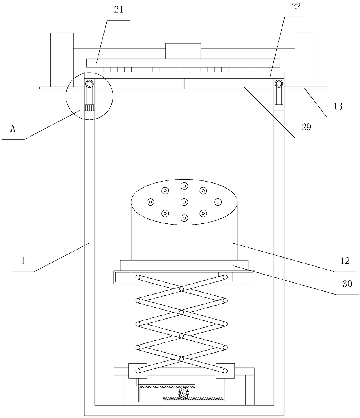 Underground lamp with cleaning function and intelligent adjustment of working time