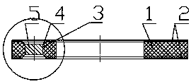 High sealing device of hydraulic cylinder for engineering