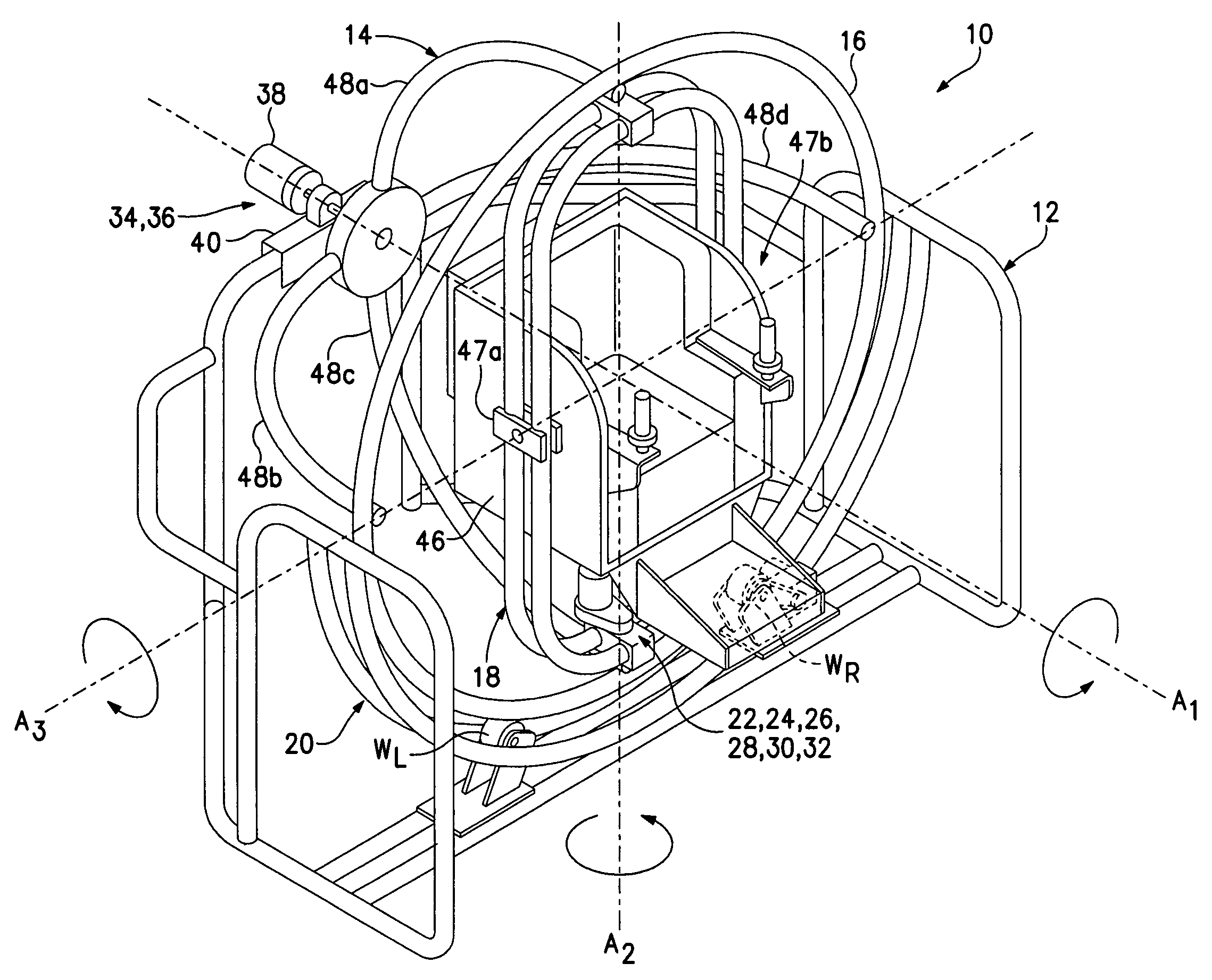 Hemispheroidal-truss spatial manipulator system and apparatus