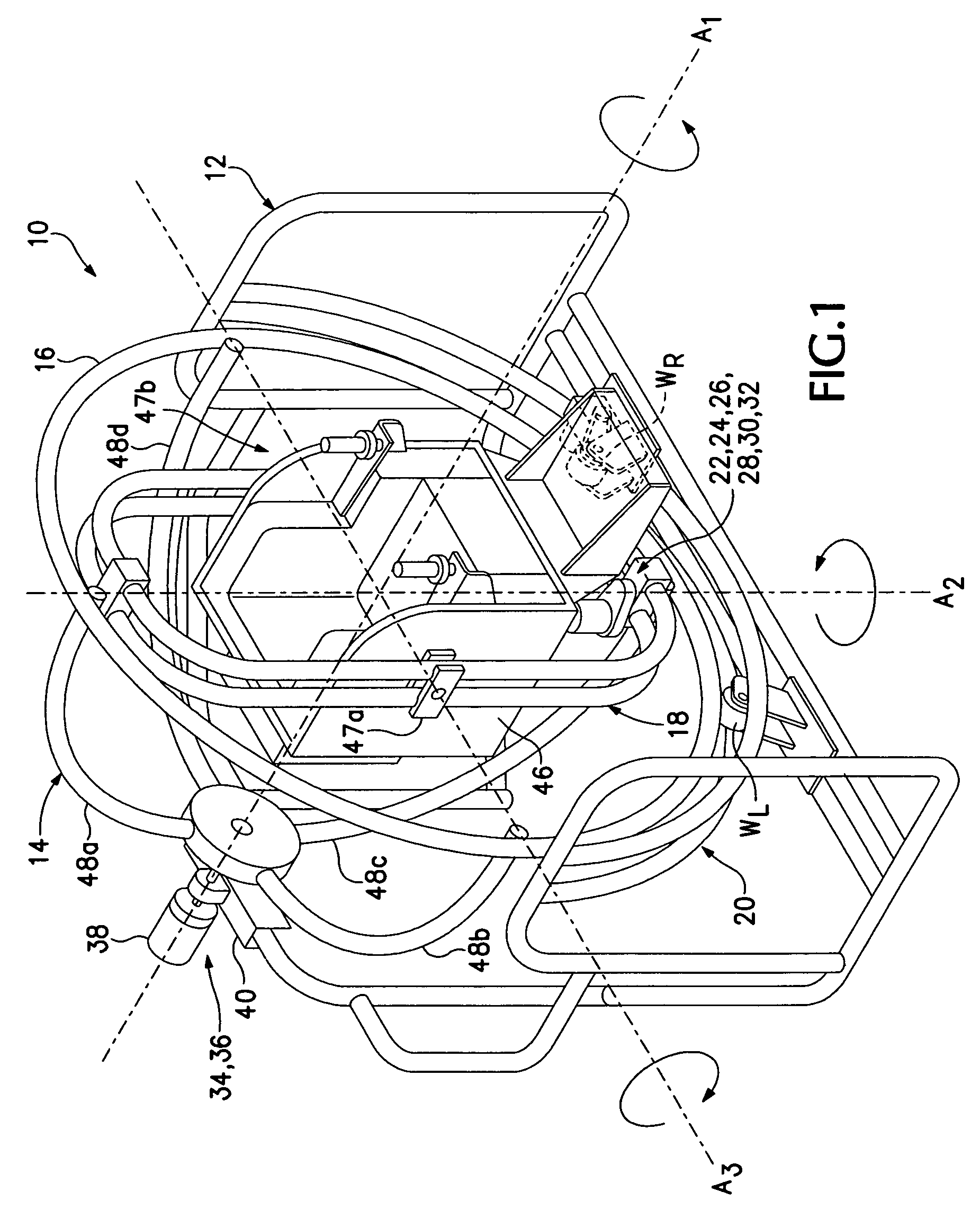 Hemispheroidal-truss spatial manipulator system and apparatus