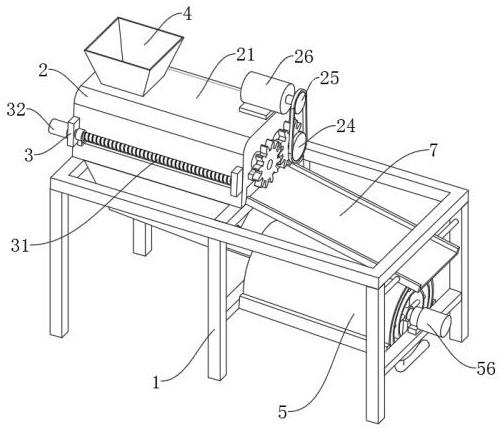 Filtering device for preparing Chinese herbal medicine skin mucous membrane disinfectant