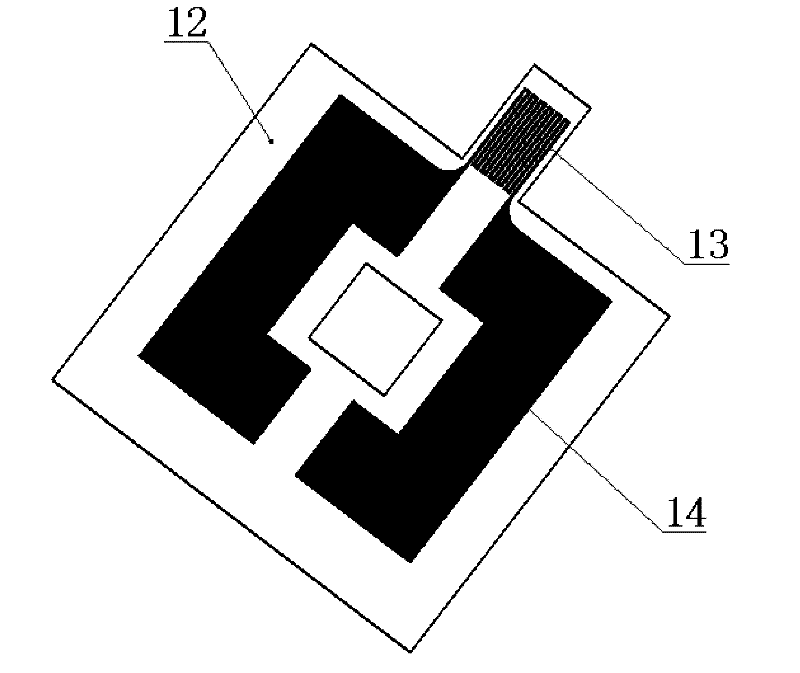 Manufacturing method of SU-8 photoresist micro-force sensor