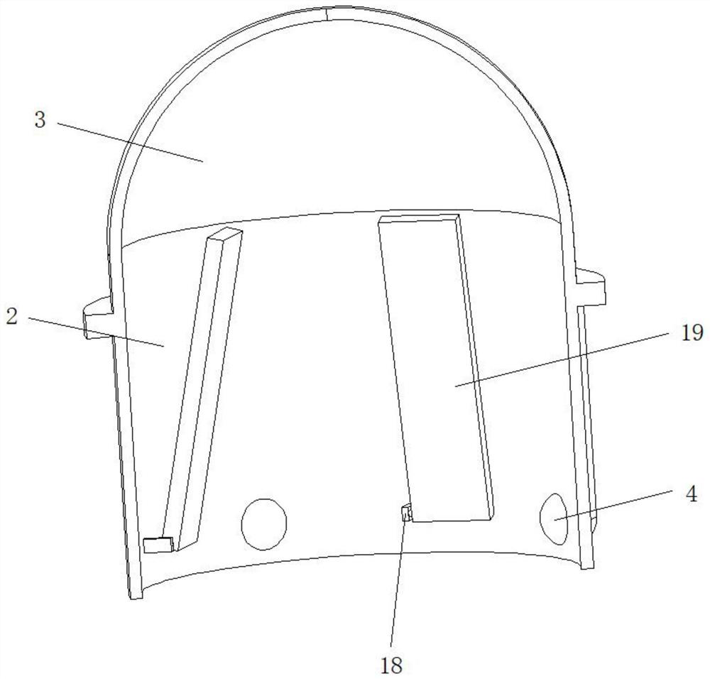 High-safety LED lamp based on metallic mercury expansion and heat dissipation