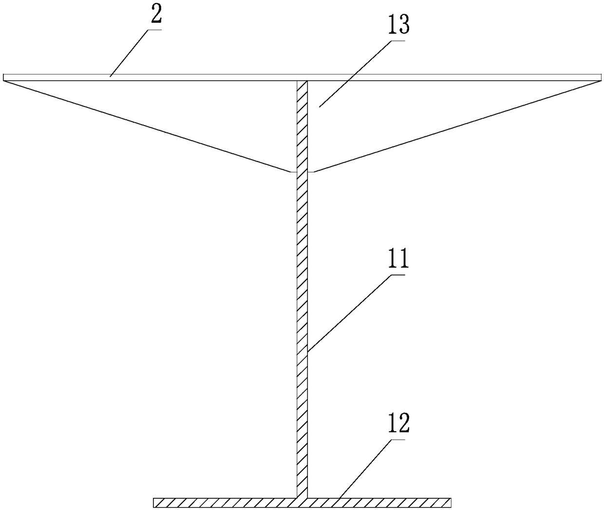 Suspended traffic running system