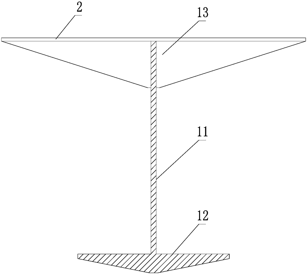 Suspended traffic running system