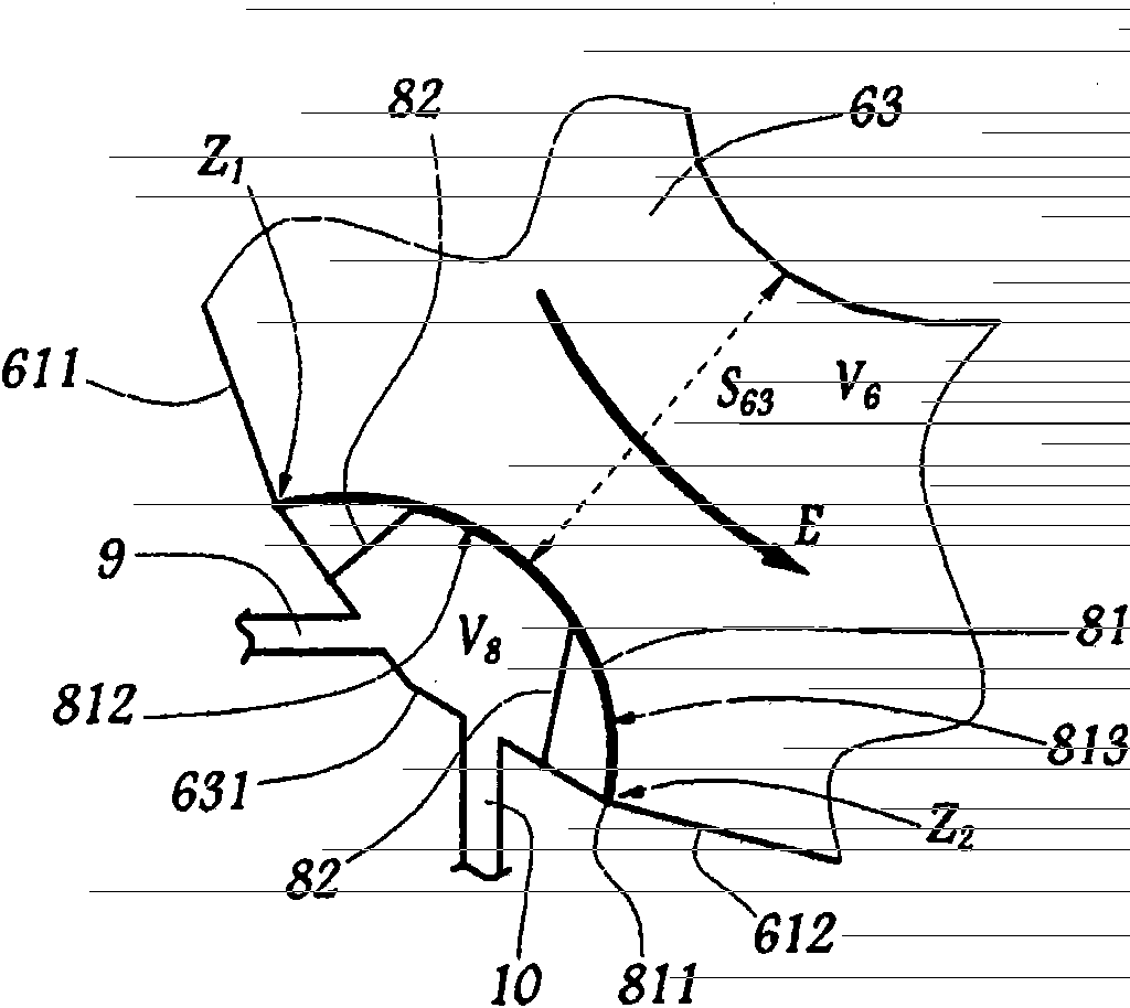 Energy conversion hydraulic plant and method for controlling such plant