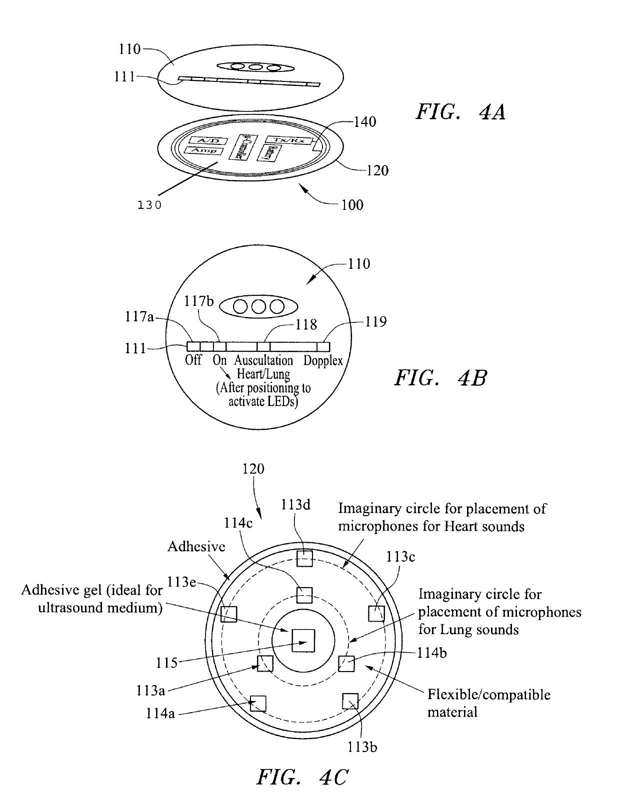 Integrated wearable device for detection of fetal heart rate and material uterine contractions with wireless communication capability