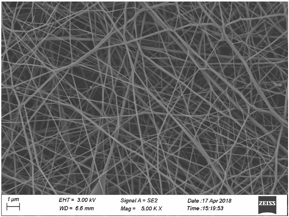 Tussah silk fibroin composite nanofiber for wound repair