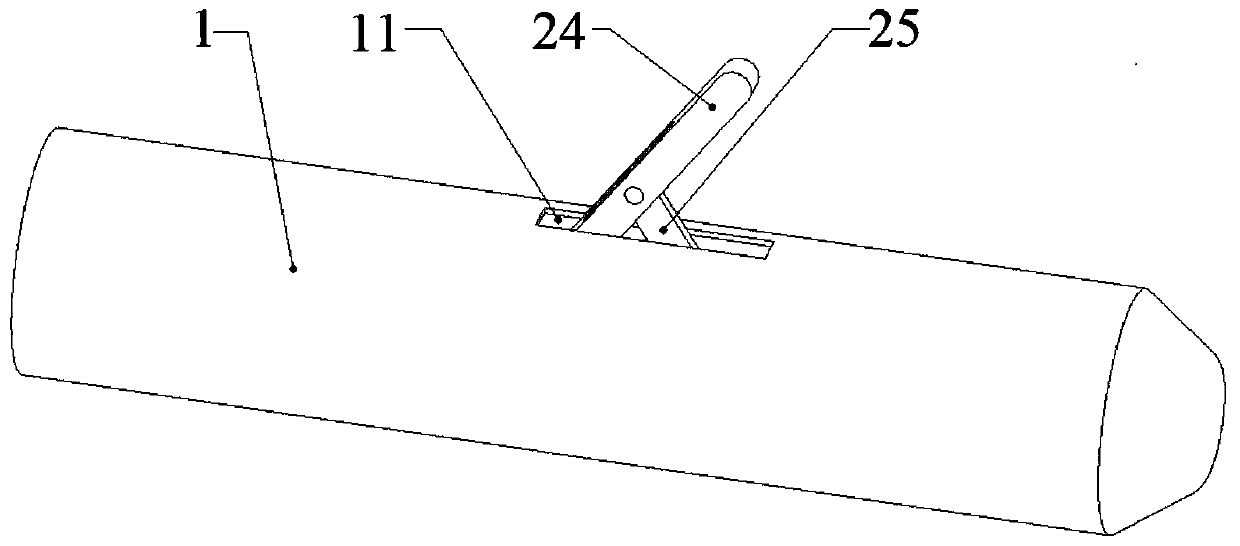 Detector in hole