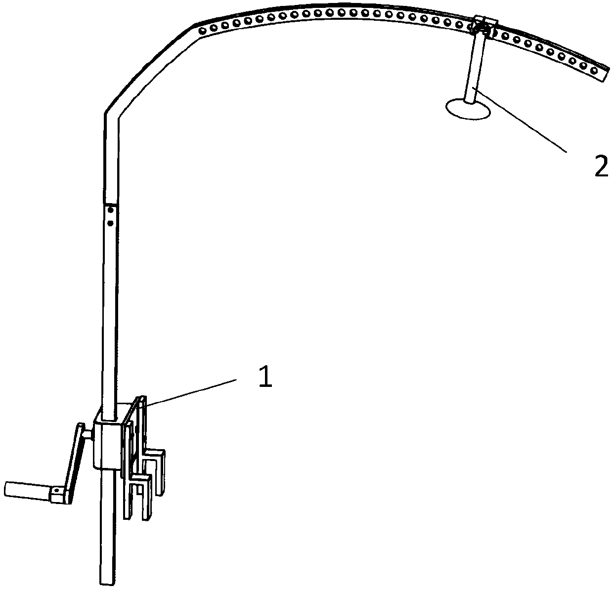 Inflatable type abdominal wall distraction system