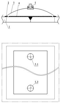 A method for airtight detection of composite mold