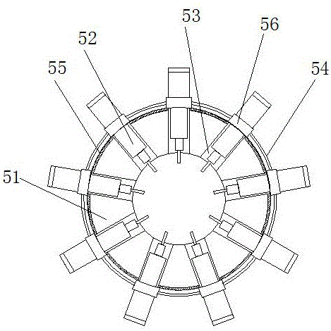 Ammonia process SCR-SNCR coupling flue gas denitrification reactor