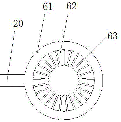 Ammonia process SCR-SNCR coupling flue gas denitrification reactor