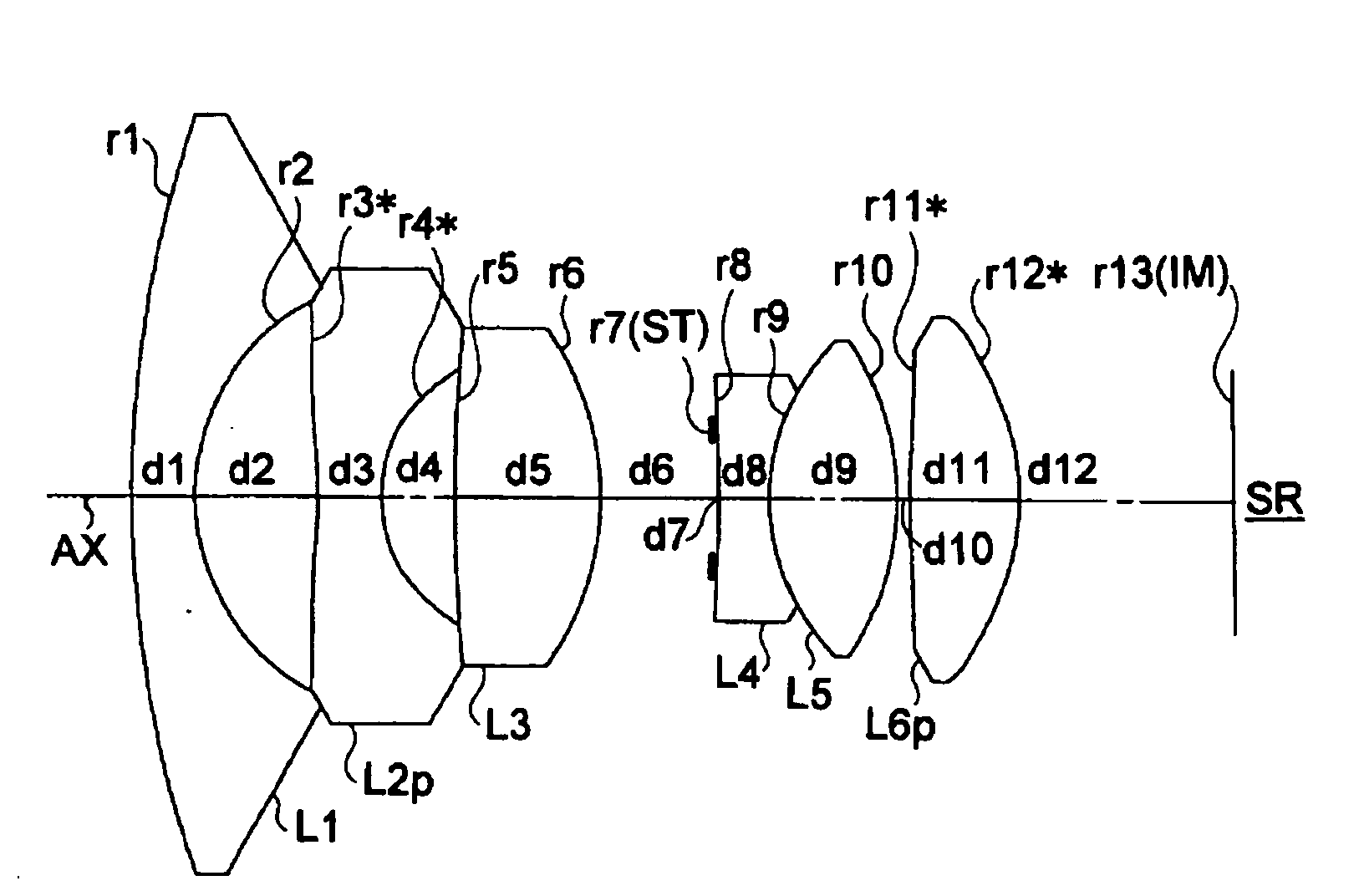 Super-wide-angle optical system and image pickup device