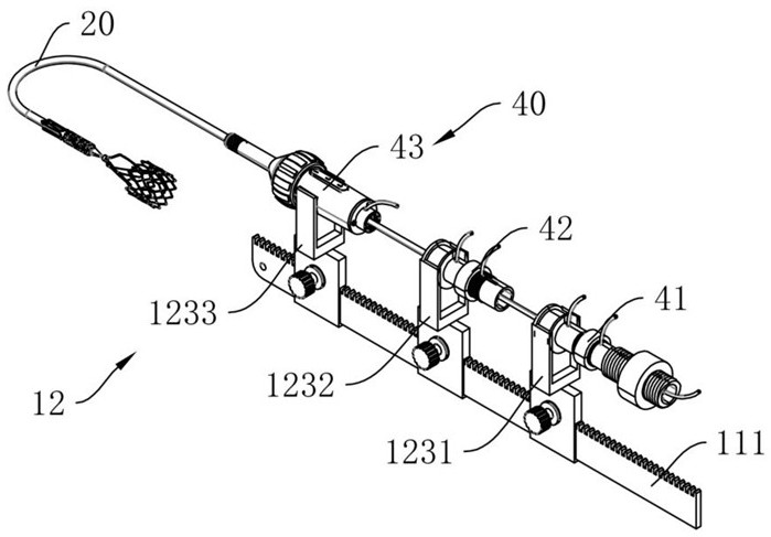 Delivery system for implanting artificial prosthesis into body of patient