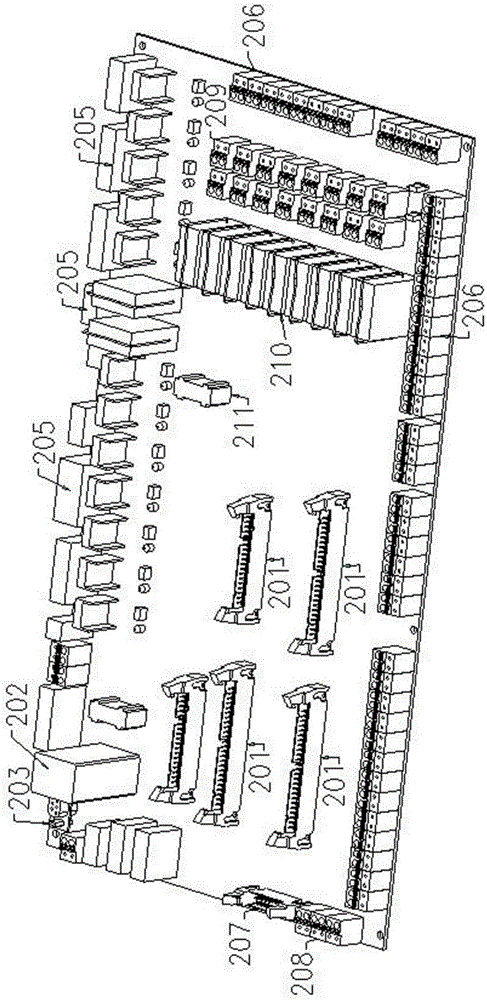 Disintegrated module-type drive controller based on silicon controlled rectifier