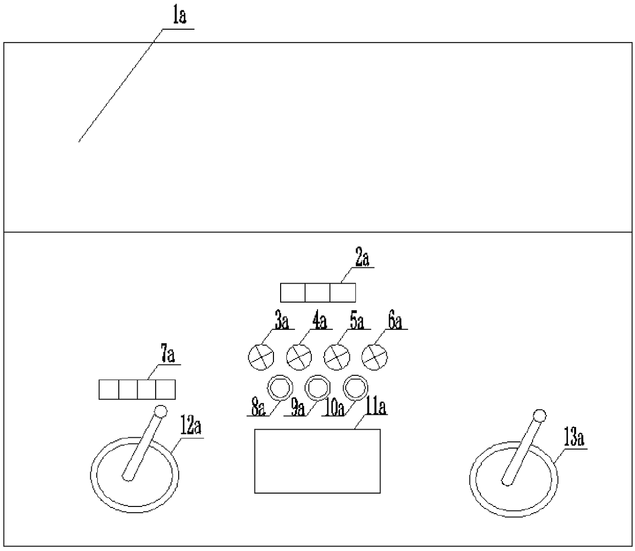 Remote control operation system for rubber-type container gantry crane loading and unloading operation