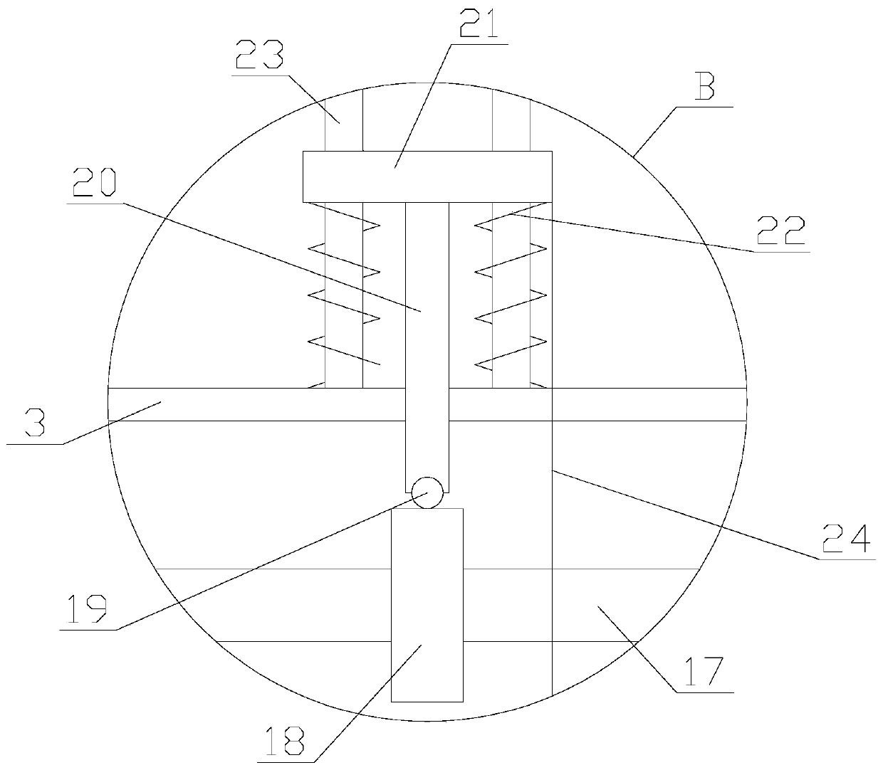 Cleaning type false tooth polishing system with adjusting function