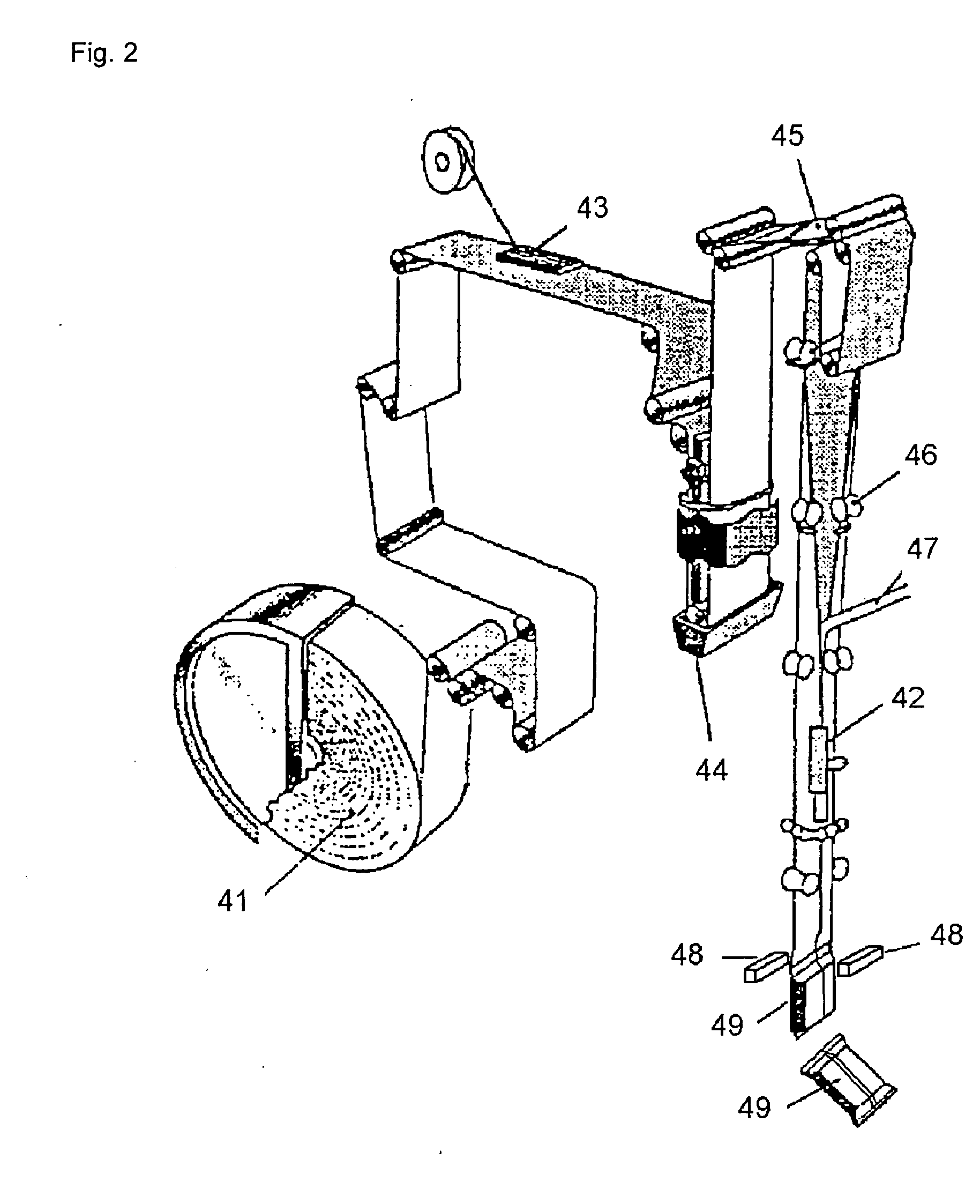 Packing filling machine and lateral sealing machine