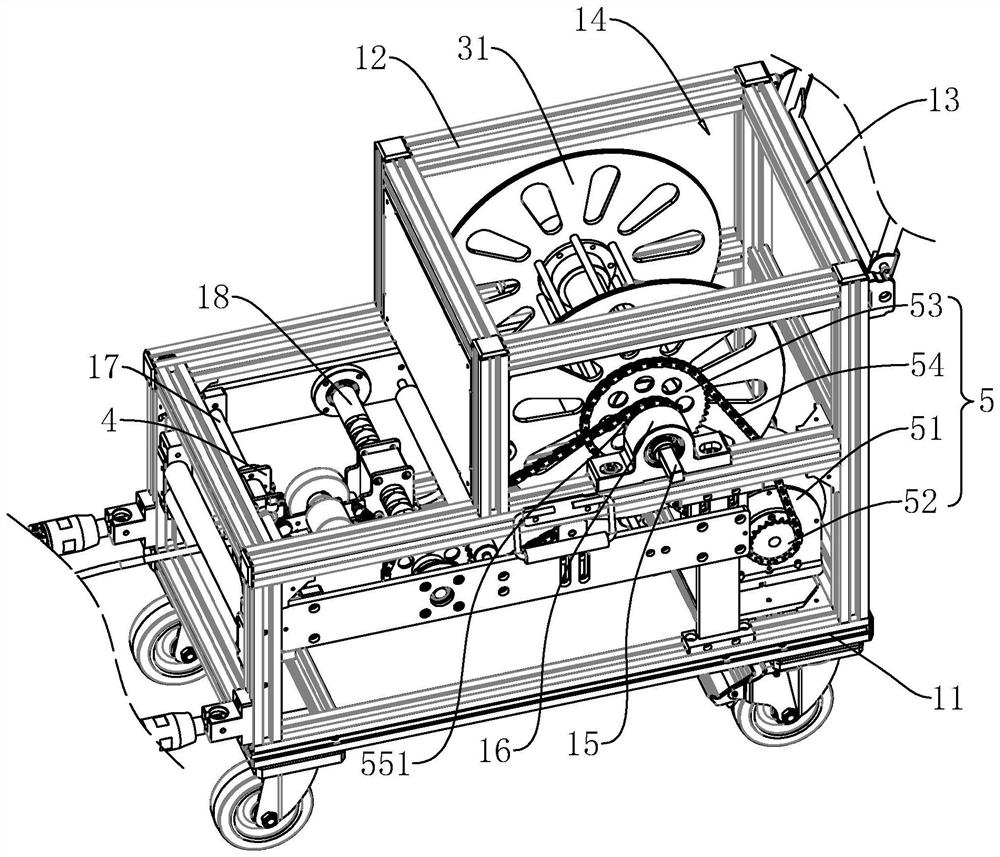 Automatic wire barrow