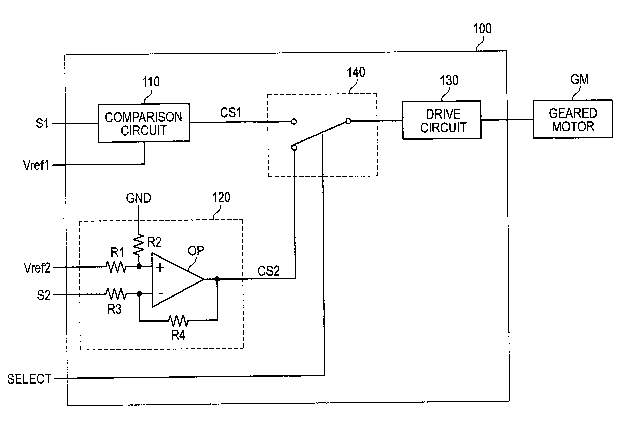 Lens aperture-adjustment device and closed circuit television camera