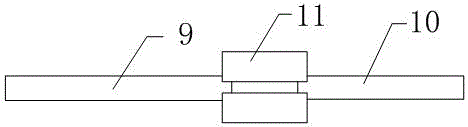 Shearing strength testing device for pile-soil interface