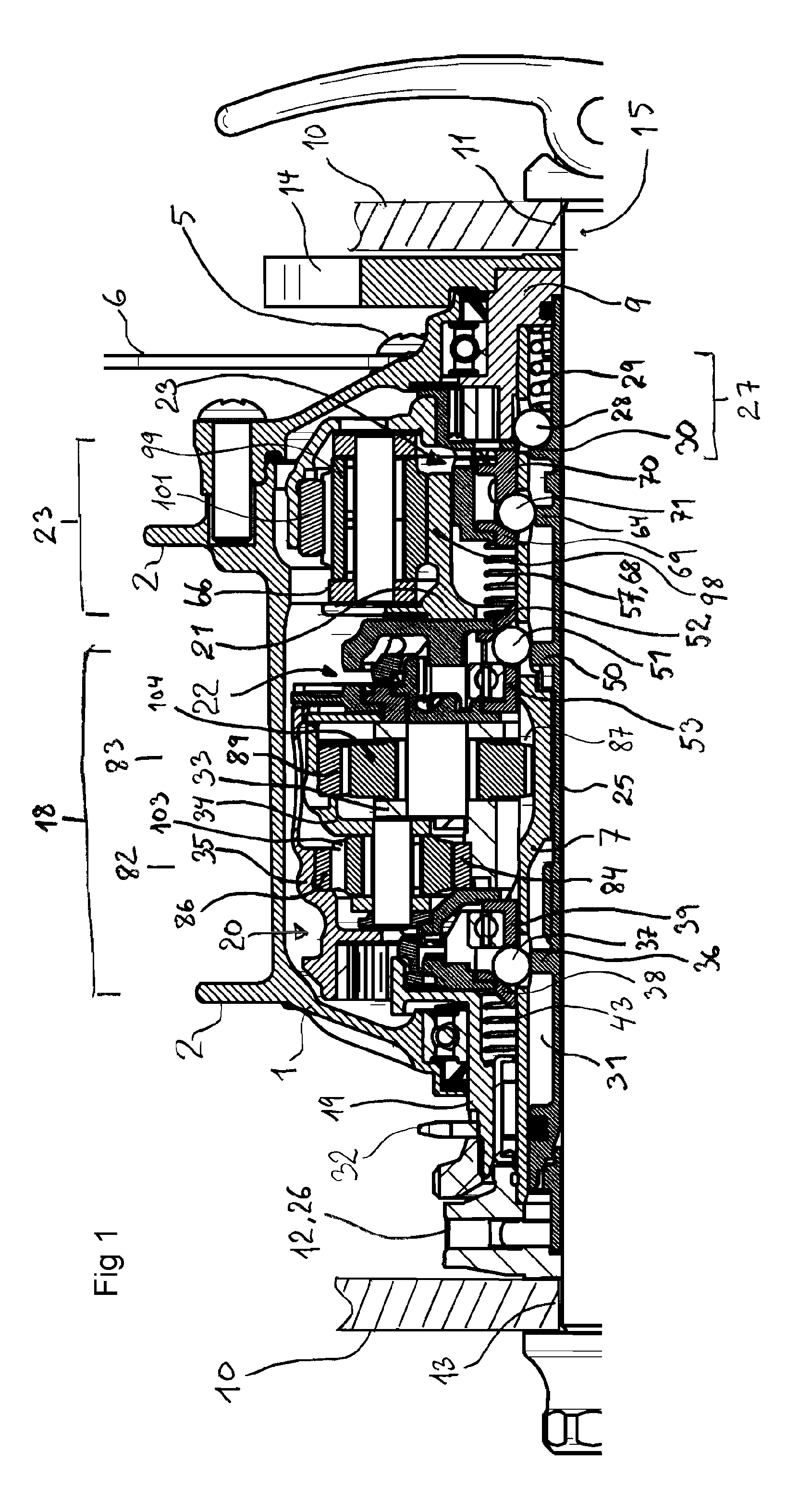 Multi-speed gear system