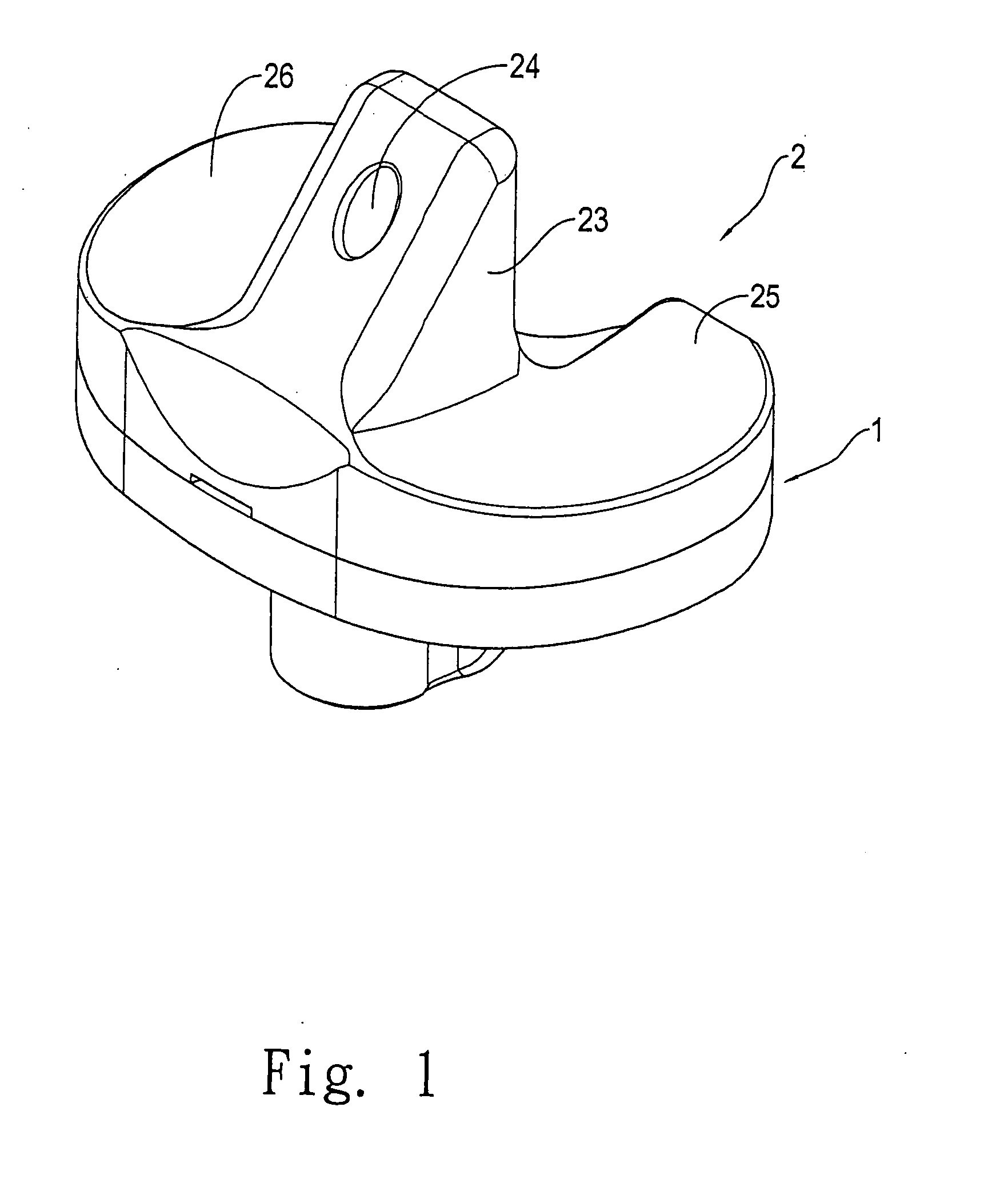 Structure improvement of orthopaedic implant