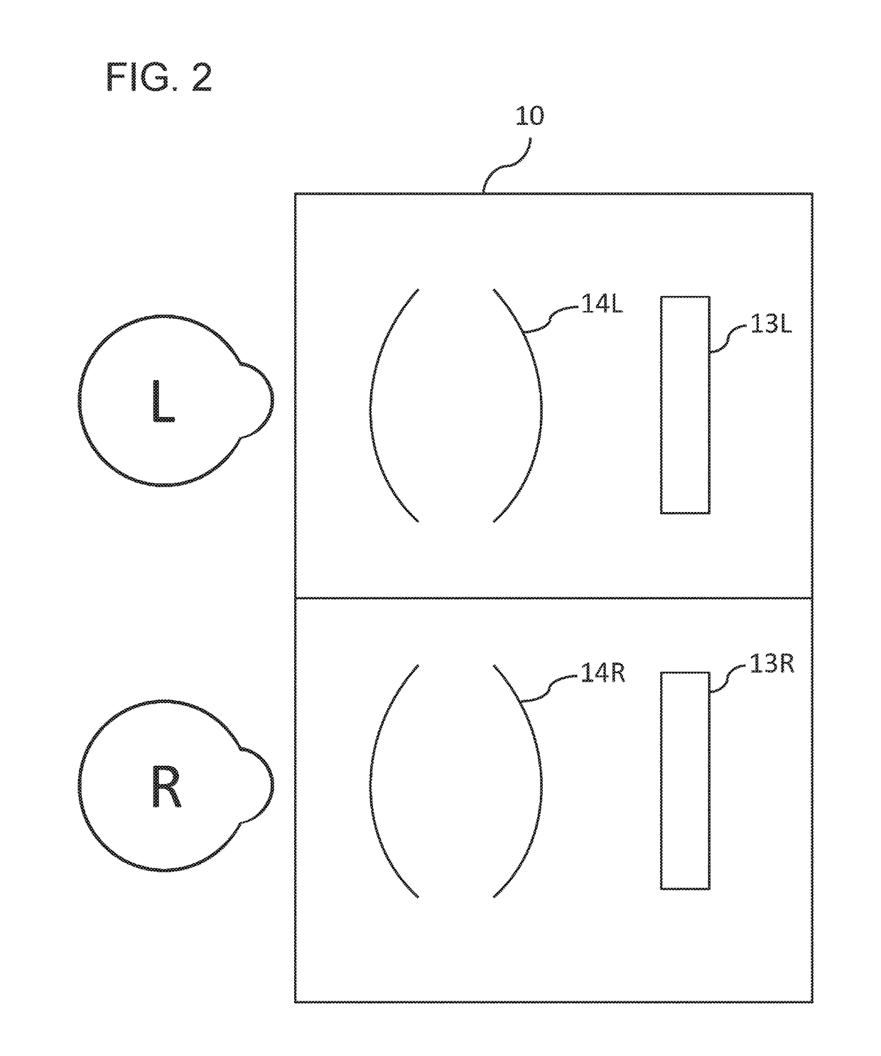 Vision testing device and vision testing program