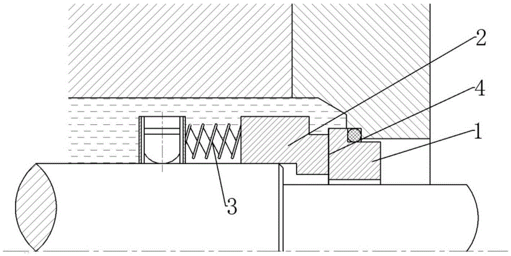 Preparation method for diamond coated mechanical seal ring