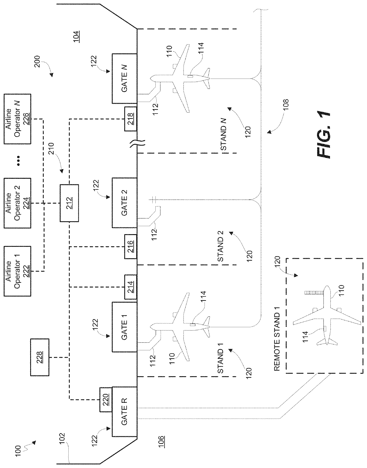 Aircraft stand recovery optimization