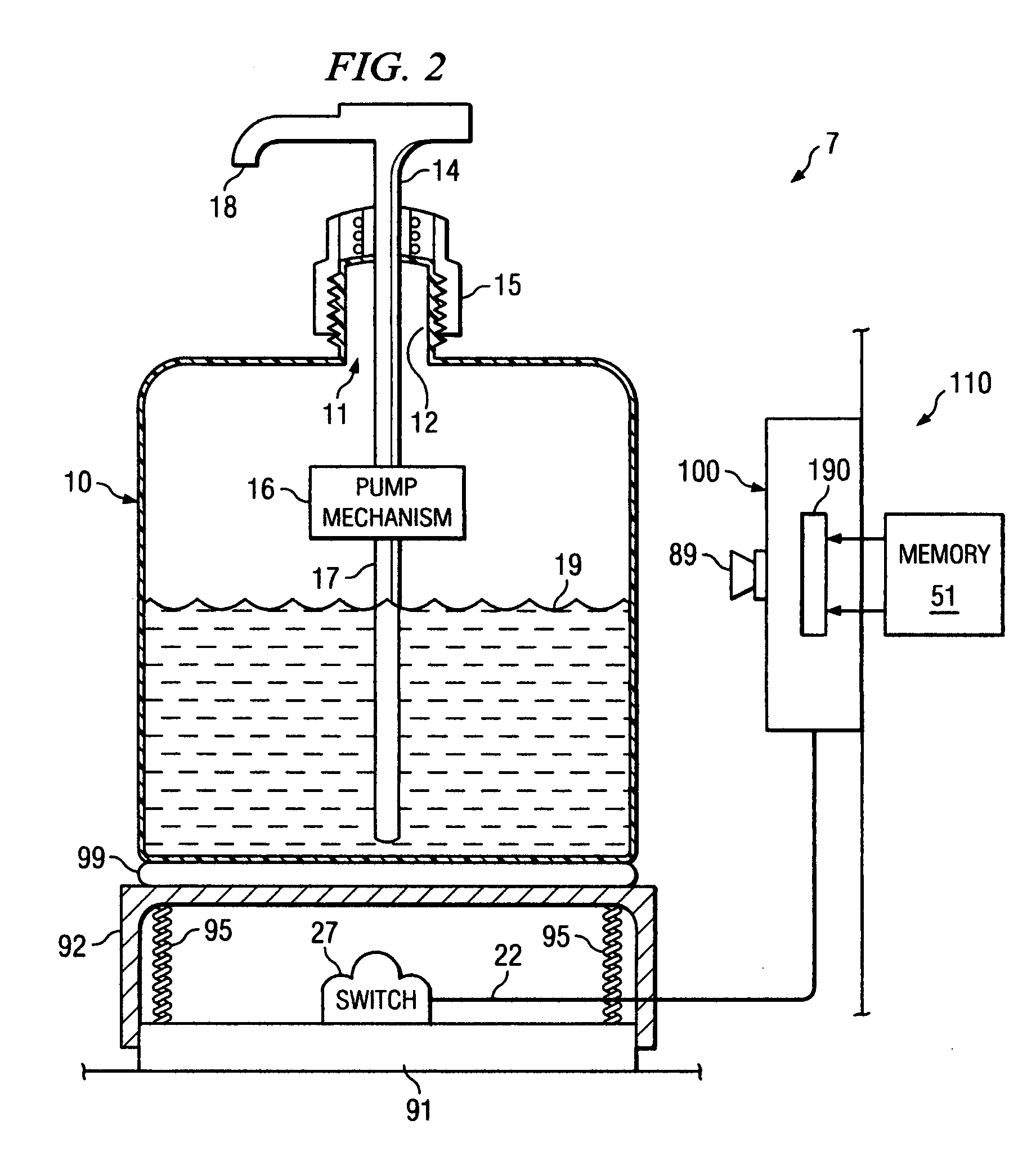 Entertaining or advertising hygiene apparatus