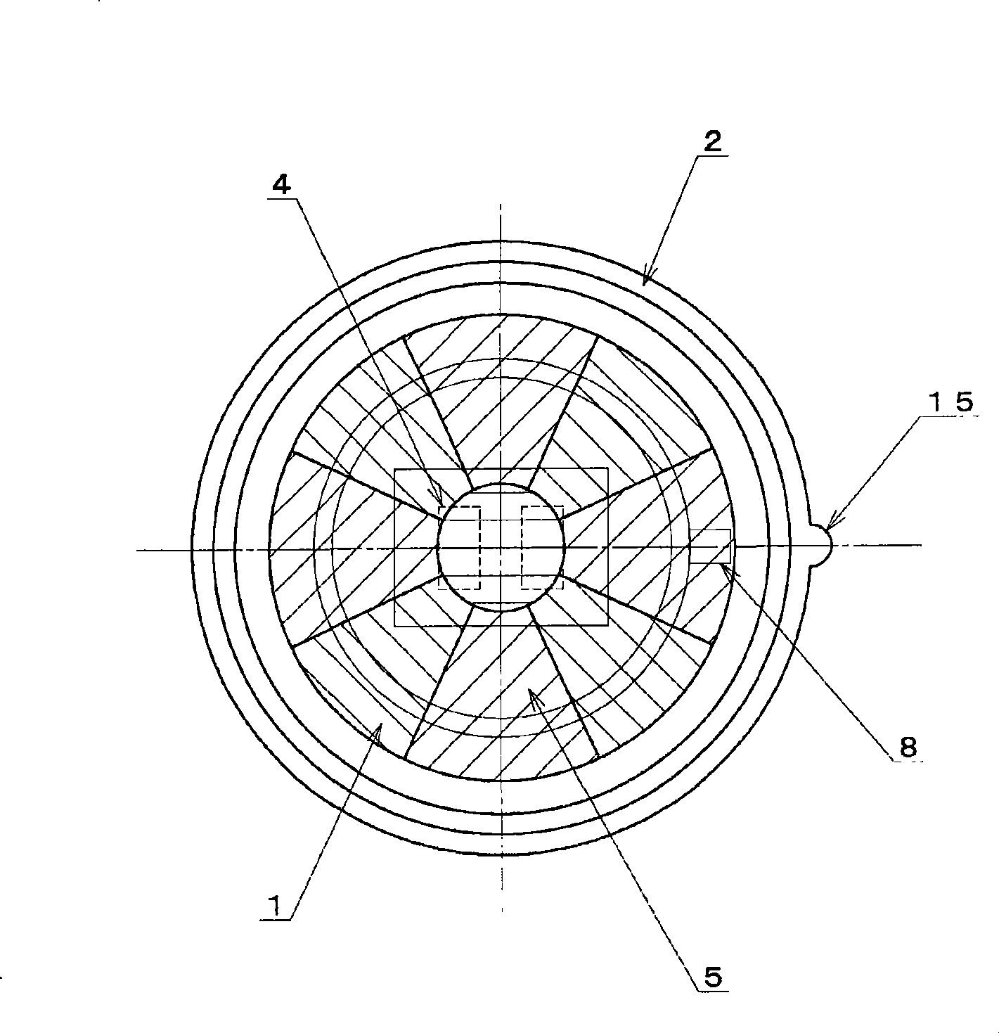 Resin forming optical lens