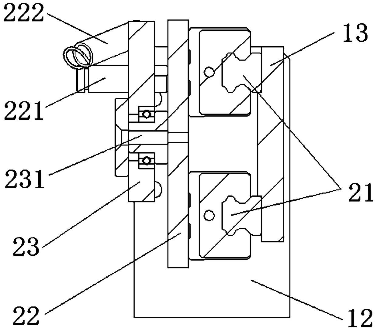 Quick feeding device