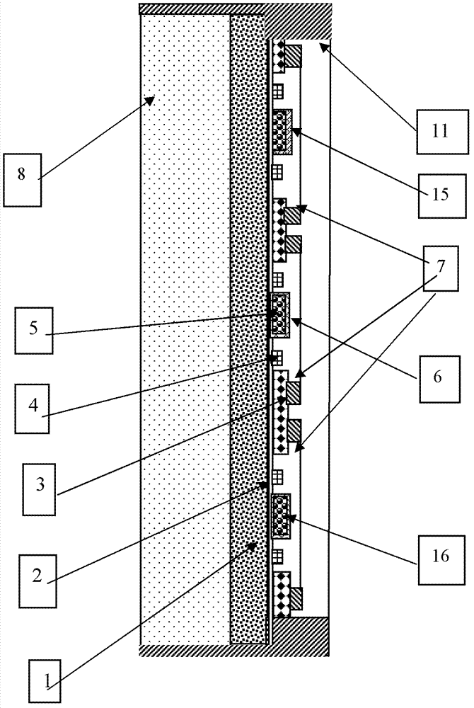 Electropolymerization molecular imprinting technology-based double-parameter composite micro-sensor and preparation thereof